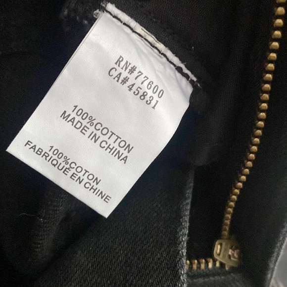 (A55) Sandrine Rose Black Short Shorts, Size 30, NWT - Picture 13 of 15